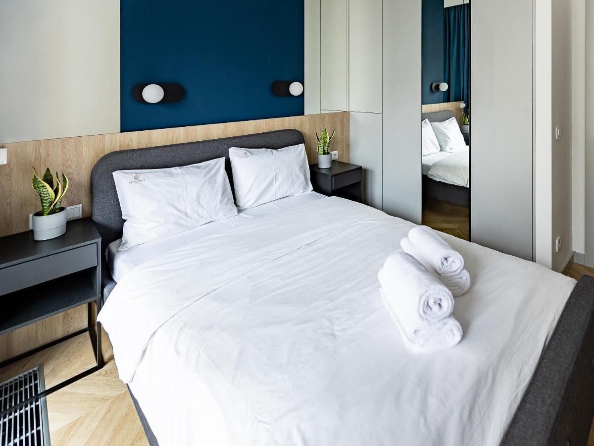 Kolejowa Aparthotel Varsó Kültér fotó